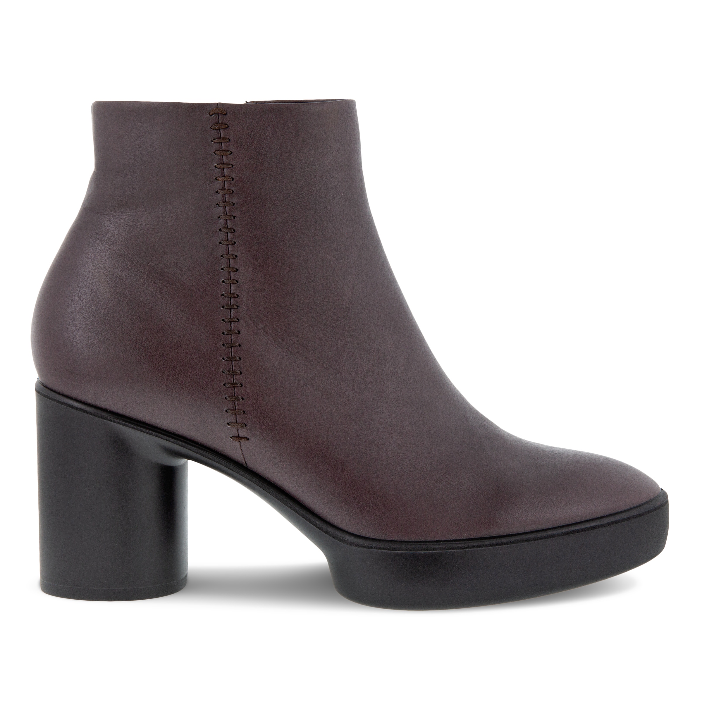 ECCO Shape Sculpted Motion 55 Women's Ankle Boot - Brown - Outside