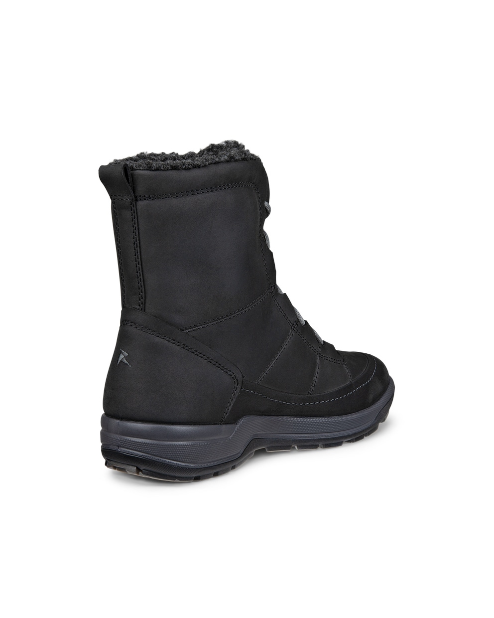 ECCO® Trace Lite Bottes Extérieures En Nubuck Pour Femme - Noir - Back