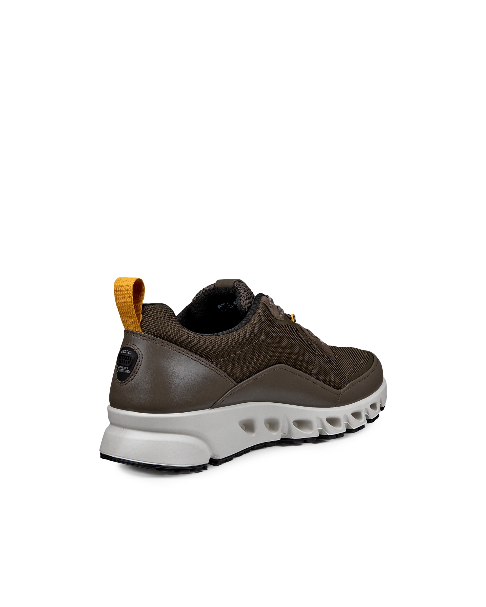 Pánska textilná obuv Gore-Tex ECCO® MULTI-VENT - Hnedá - Back