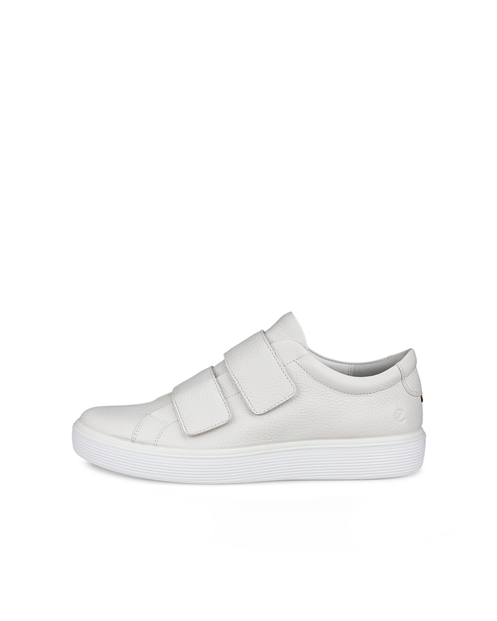 Men's ECCO® Soft 60 Leather Sneaker - White - Outside