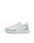 Zapatillas de piel ECCO® Street Court para mujer - Blanco - Outside