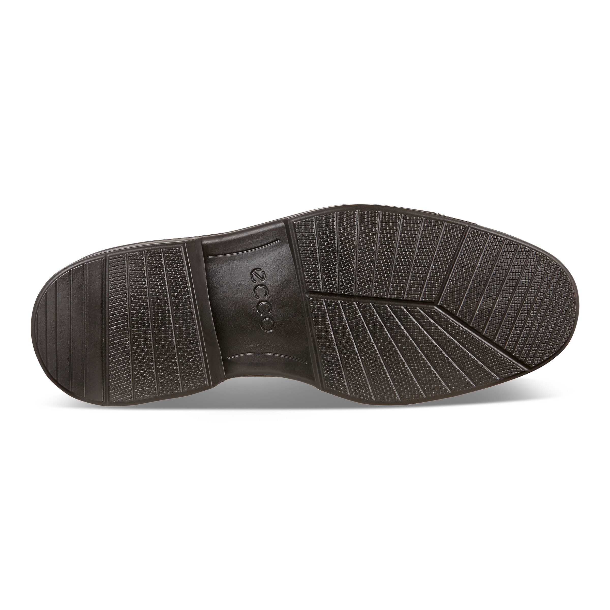 ECCO Men Lisbon Cap Toe Tie - Brown - Sole