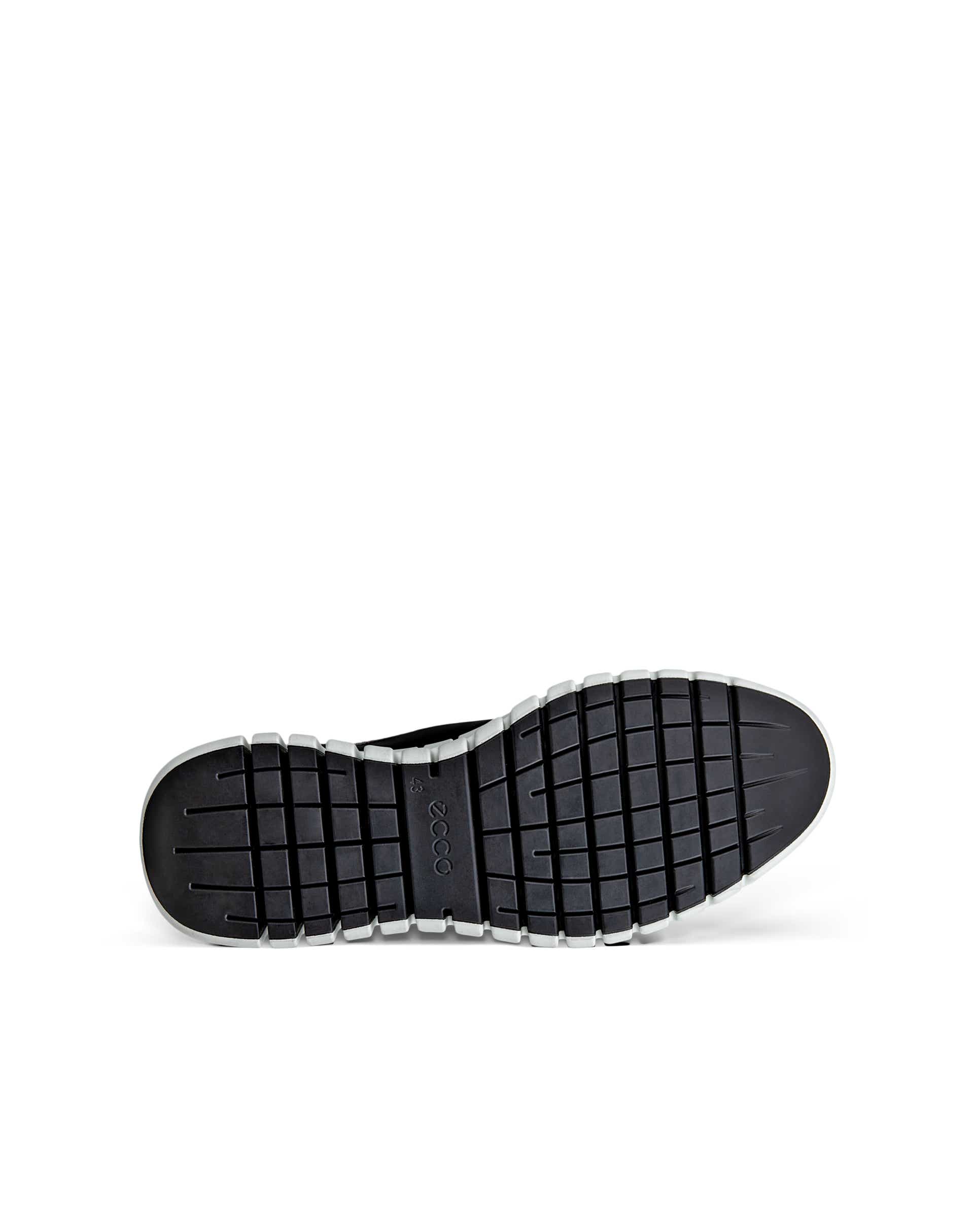 Pánské kožené tenisky ECCO® GRUUV - Černá - Sole
