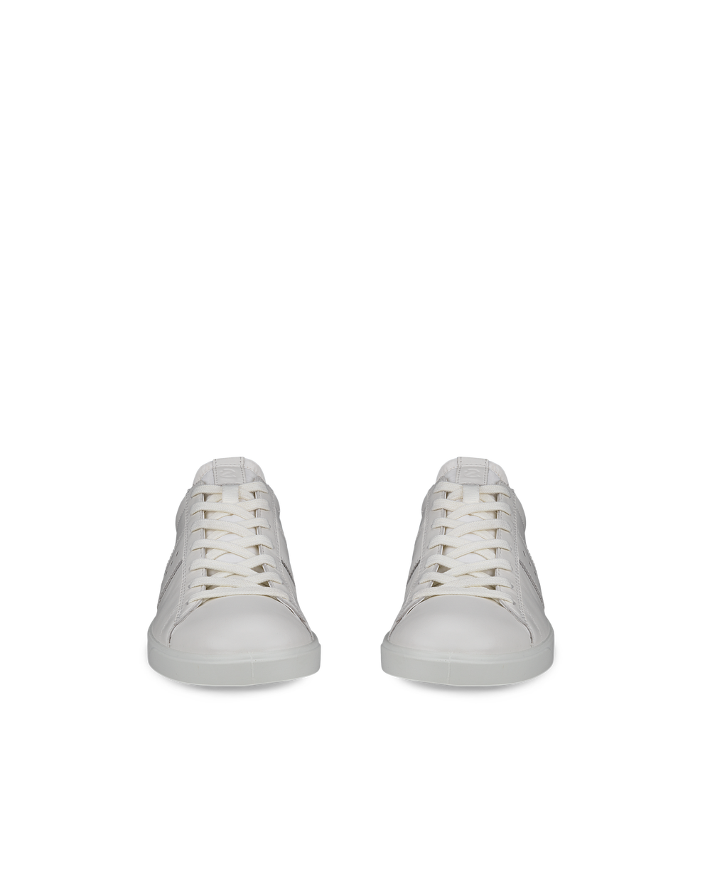 Women's ECCO® Street Lite Leather Sneaker - White - Front pair