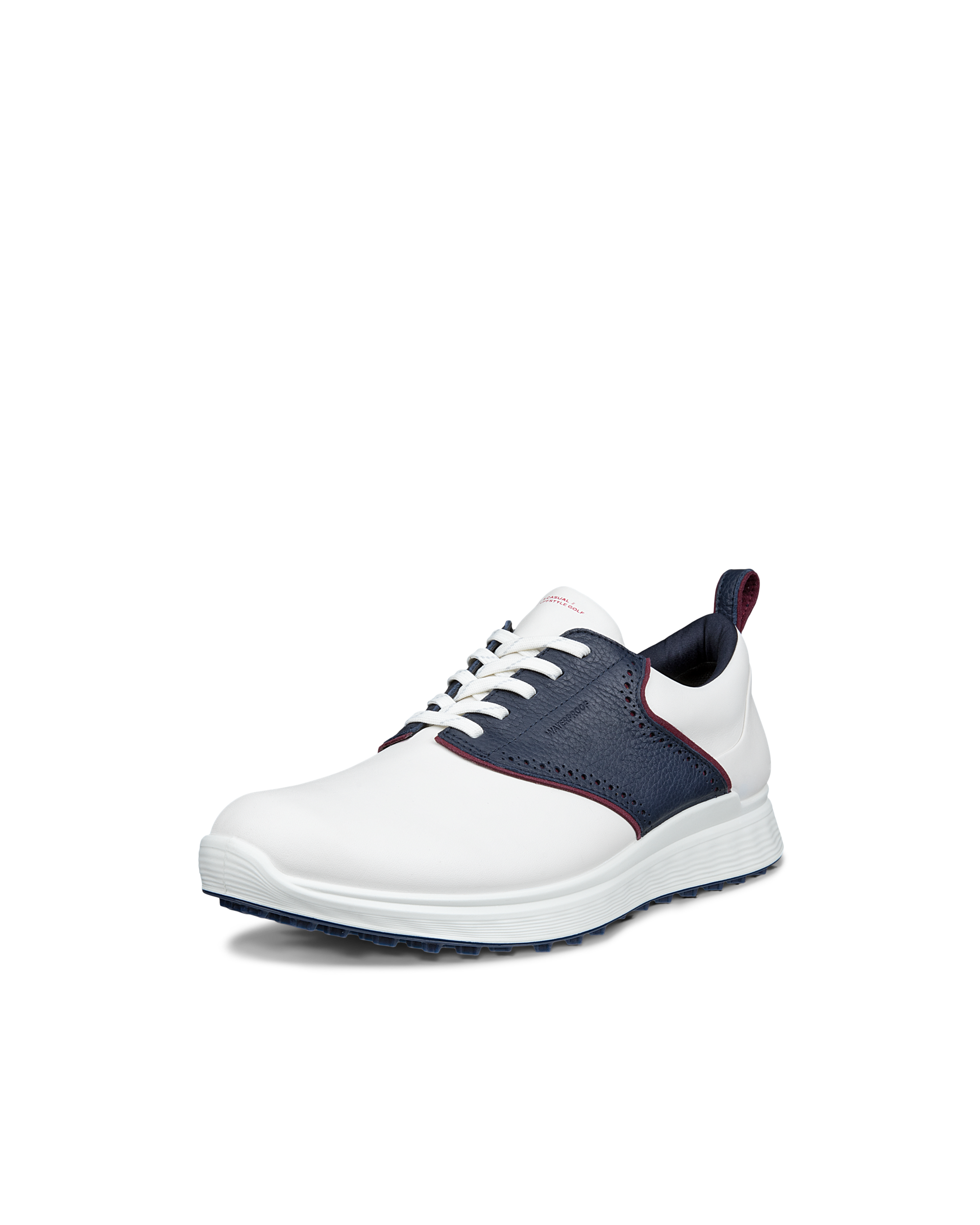 ECCO GOLF S-CASUAL LACE Men メンズ レザーウォータープルーフ