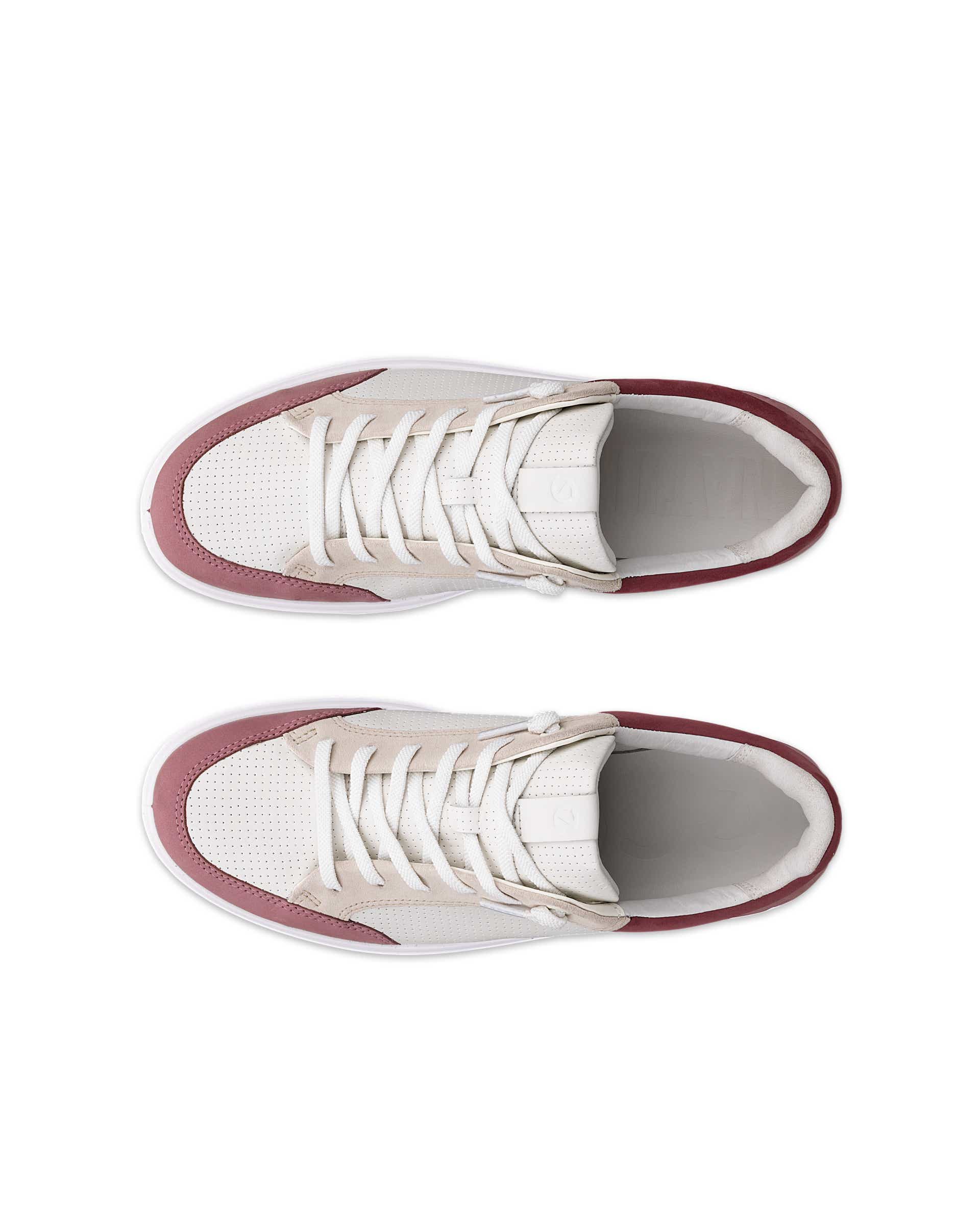 Dámske kožené tenisky ECCO® SOFT 60 - Biela - Top left pair