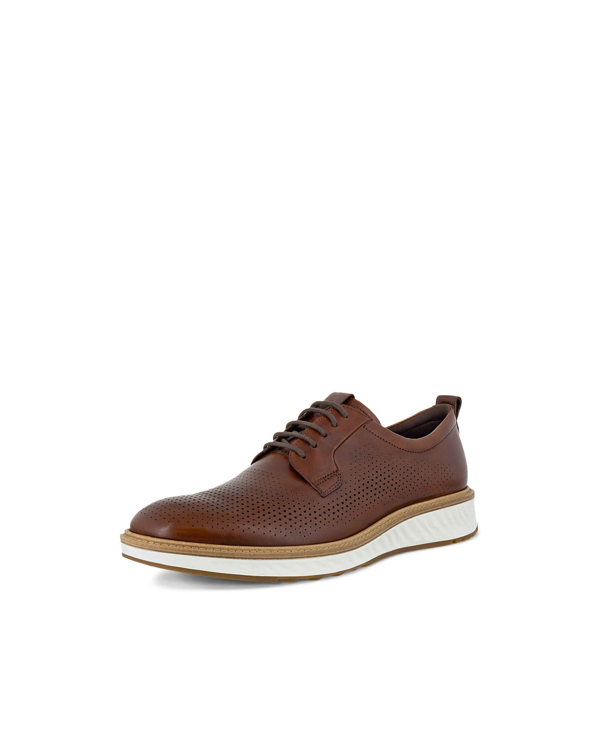 Ecco Shoes, good Suede, Leather Lace-up Brown