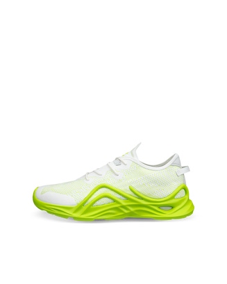 Men's ECCO Biom Infinite Textile Sneaker - Green - Outside