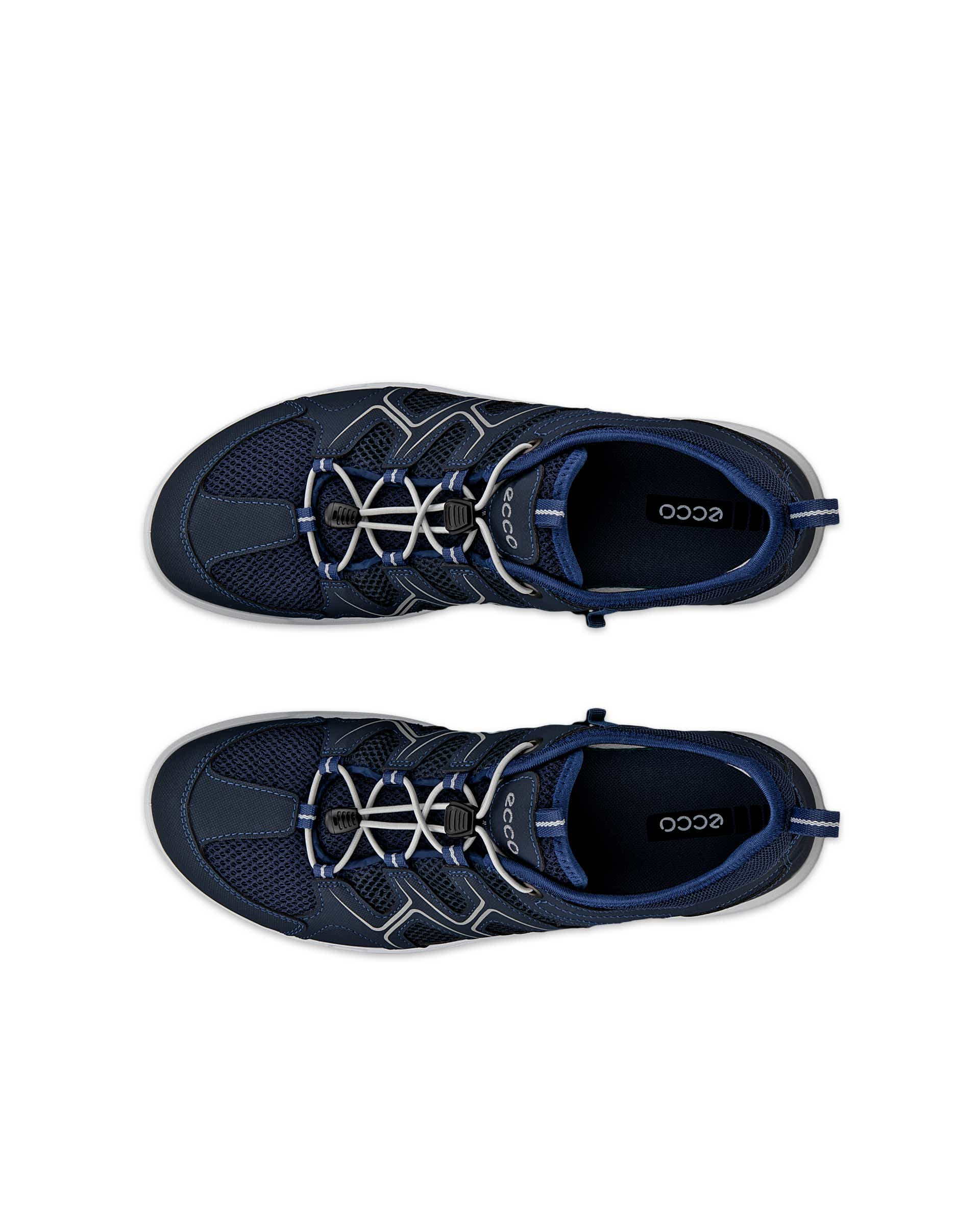 Zapatillas Outdoor ECCO® Terracruise LT para hombre - Azul - Top left pair