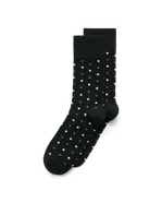 Men's ECCO® Dotted Mid-Cut Socks - Blue - Main