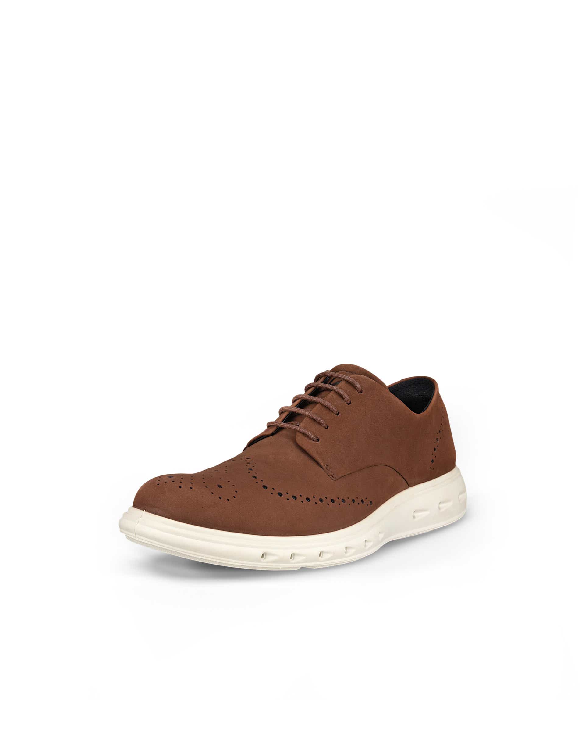 ECCO Hybrid 720 メンズ ヌバックGore-Texダービーシューズ - 茶色 - Main
