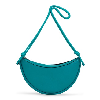 ECCO® Fortune Leather Crossbody Bag - Blue - Main