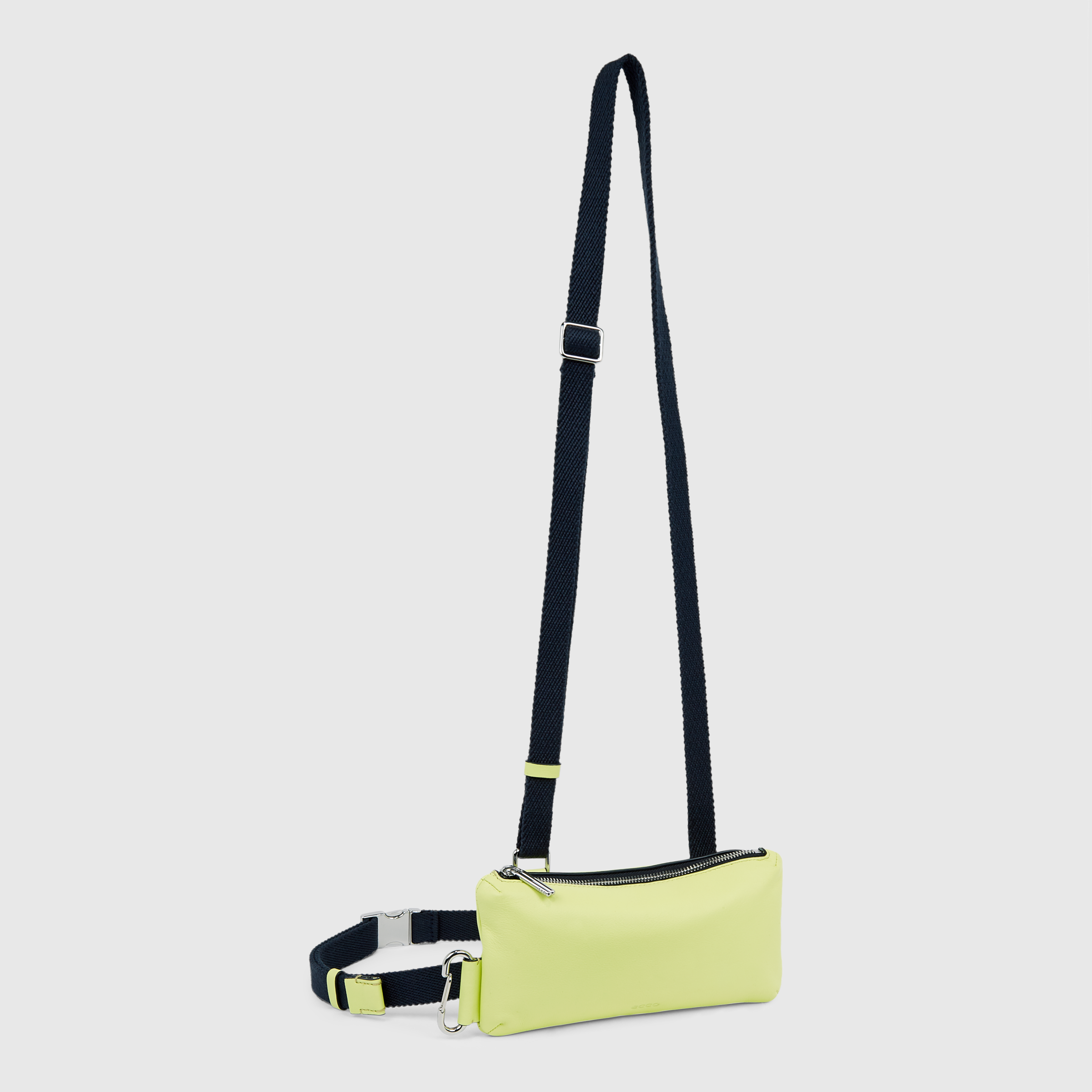 ECCO Pillow Waist Bag - Leather Waist Bag - Green