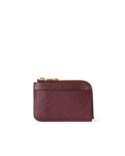 ECCO® Leather Card Case - Red - Main