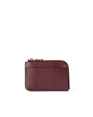 ECCO® Leather Card Case - Red - Main