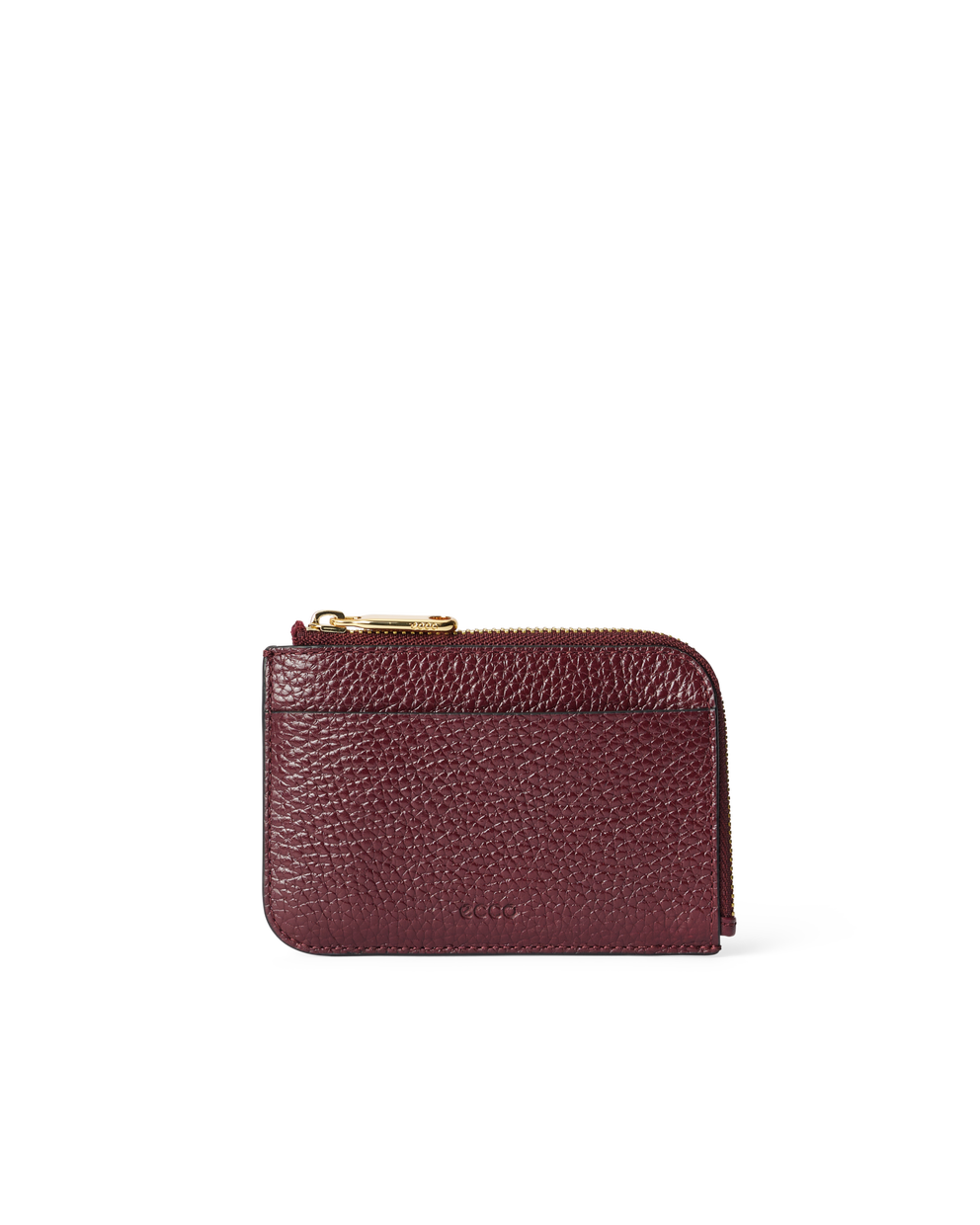 ECCO® Leather Card Case - Red - Main