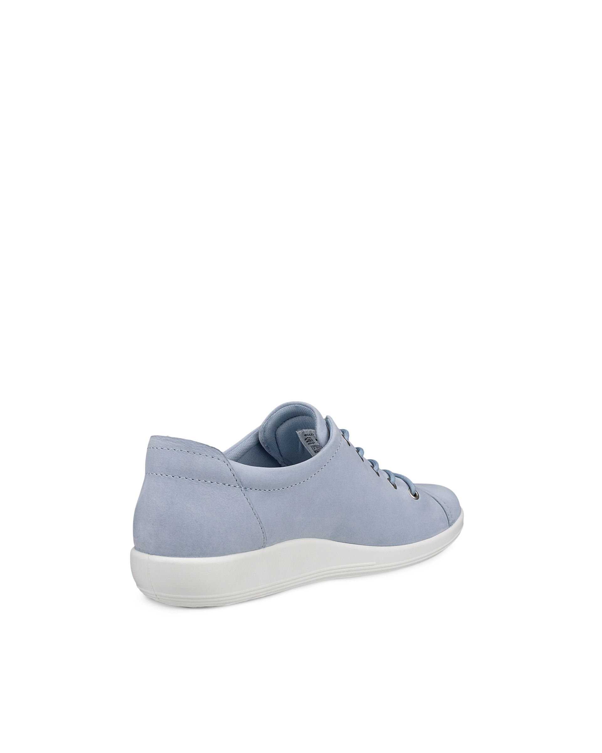 ECCO SOFT 2.0 TIE WOMEN'S SHOE - Blue - Back