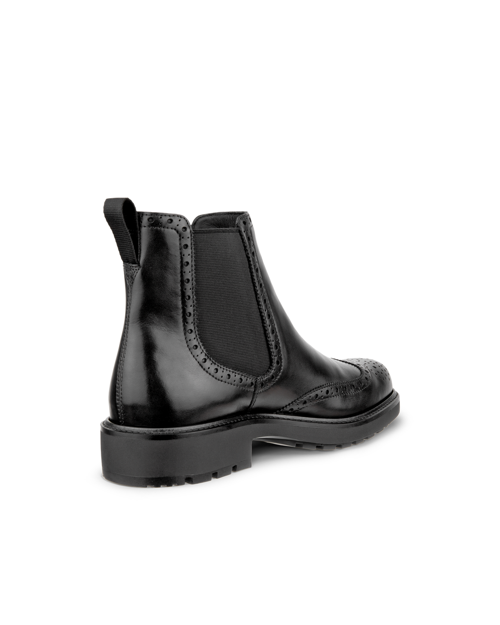 Men's ECCO® Metropole Oslo Leather Chelsea Boot - Black - Back