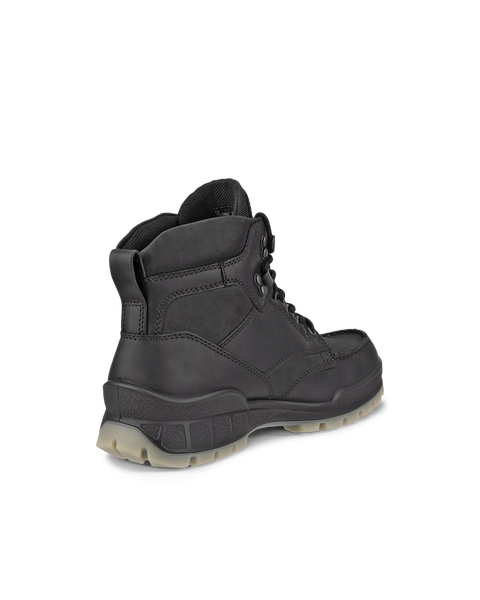 ECCO Men's Track 25 Waterproof Leather Boots - Black - Back