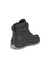 Men's ECCO® Track 25 Leather Gore-Tex Mid-Cut Outdoor Boot - Black - Back