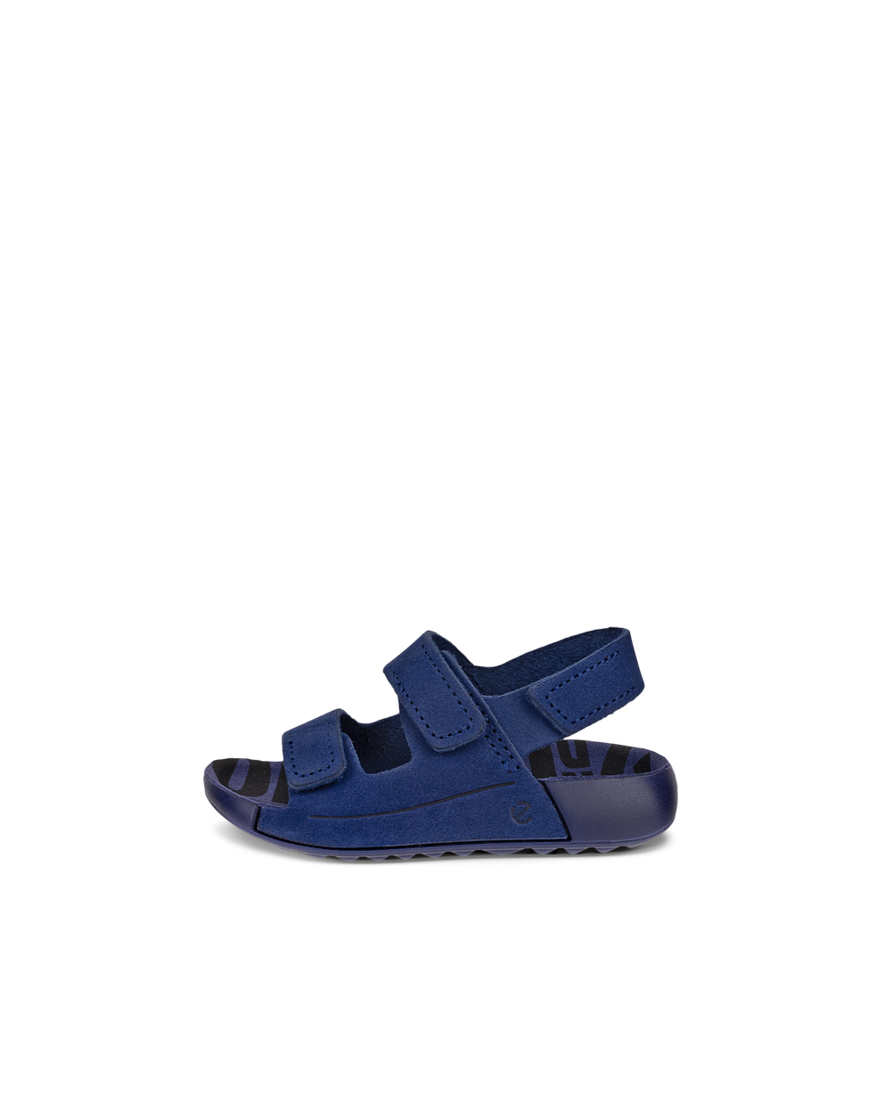 Sandalias con dos tiras de nobuk ECCO® Cozmo para niño/a - Azul - Outside