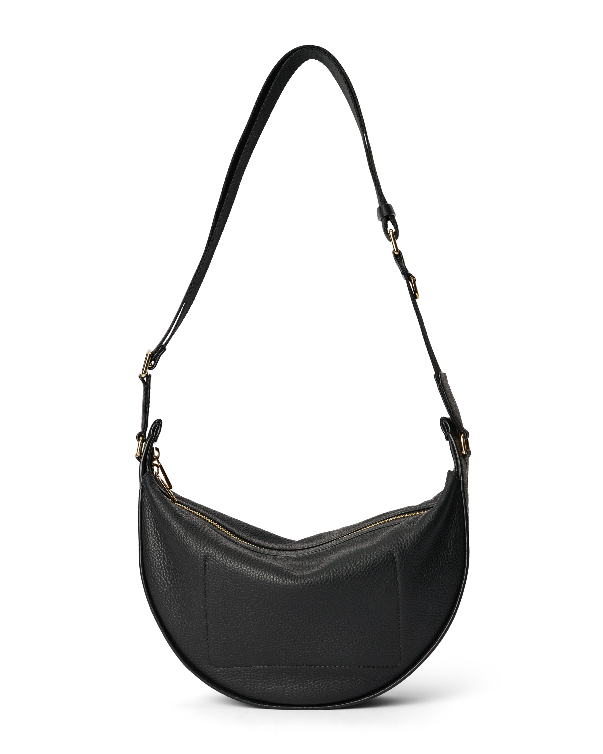 ECCO® Fortune sac bandoulière cuir - Noir - Back