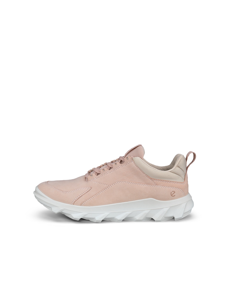 Ecco sneakers mens pink on sale