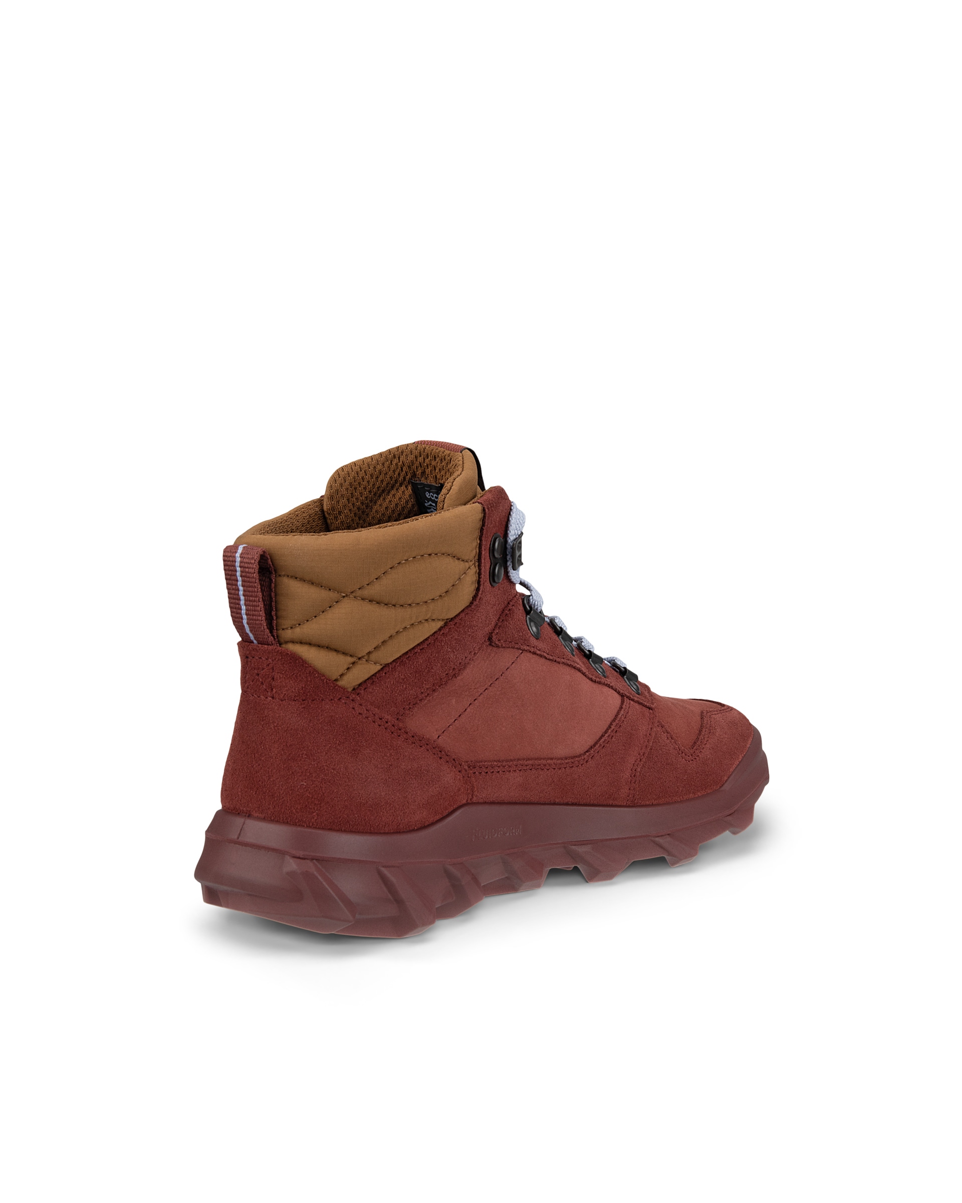 Botas de montaña impermeable de caña media de ante ECCO® Mx para mujer - Rojo - Back