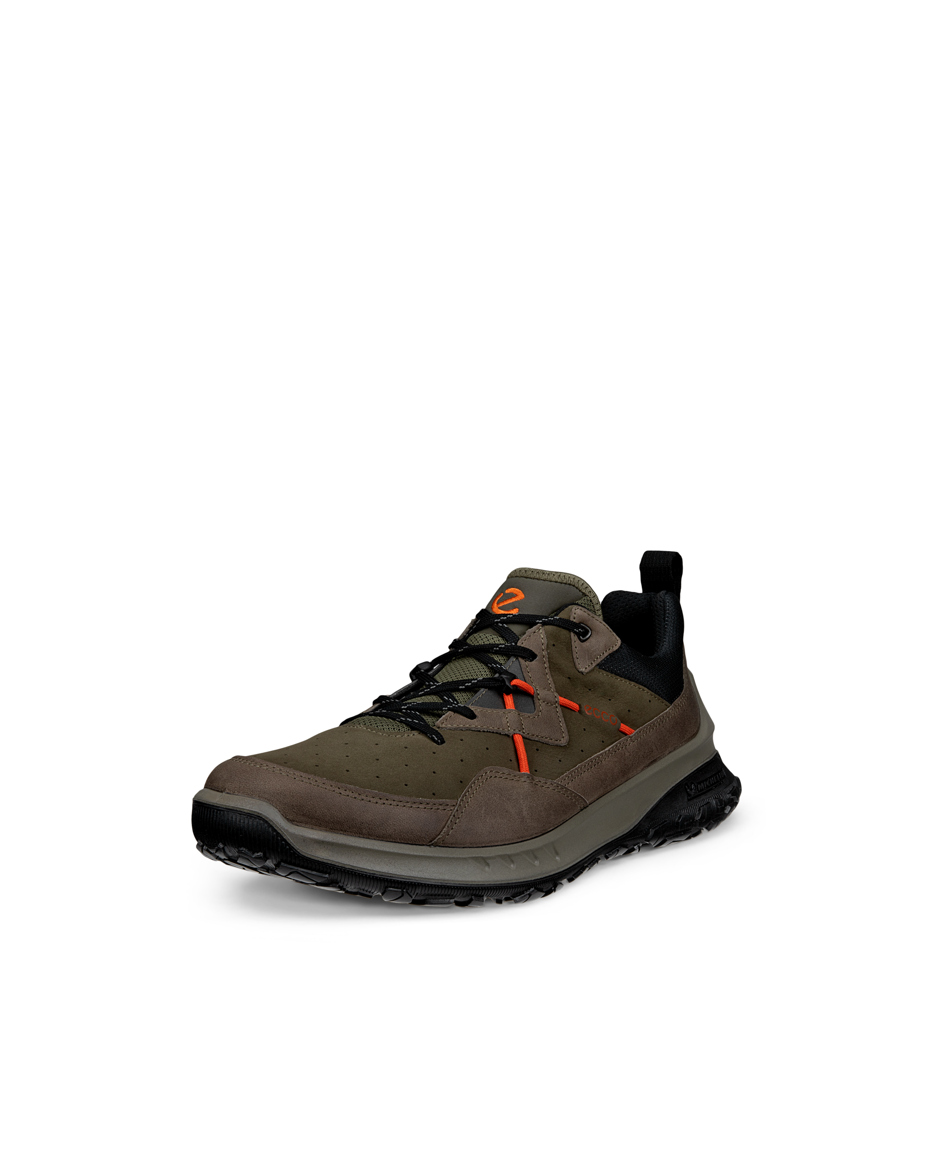 Men's ECCO® ULT-TRN Nubuck Hiking Shoe - Green - Main