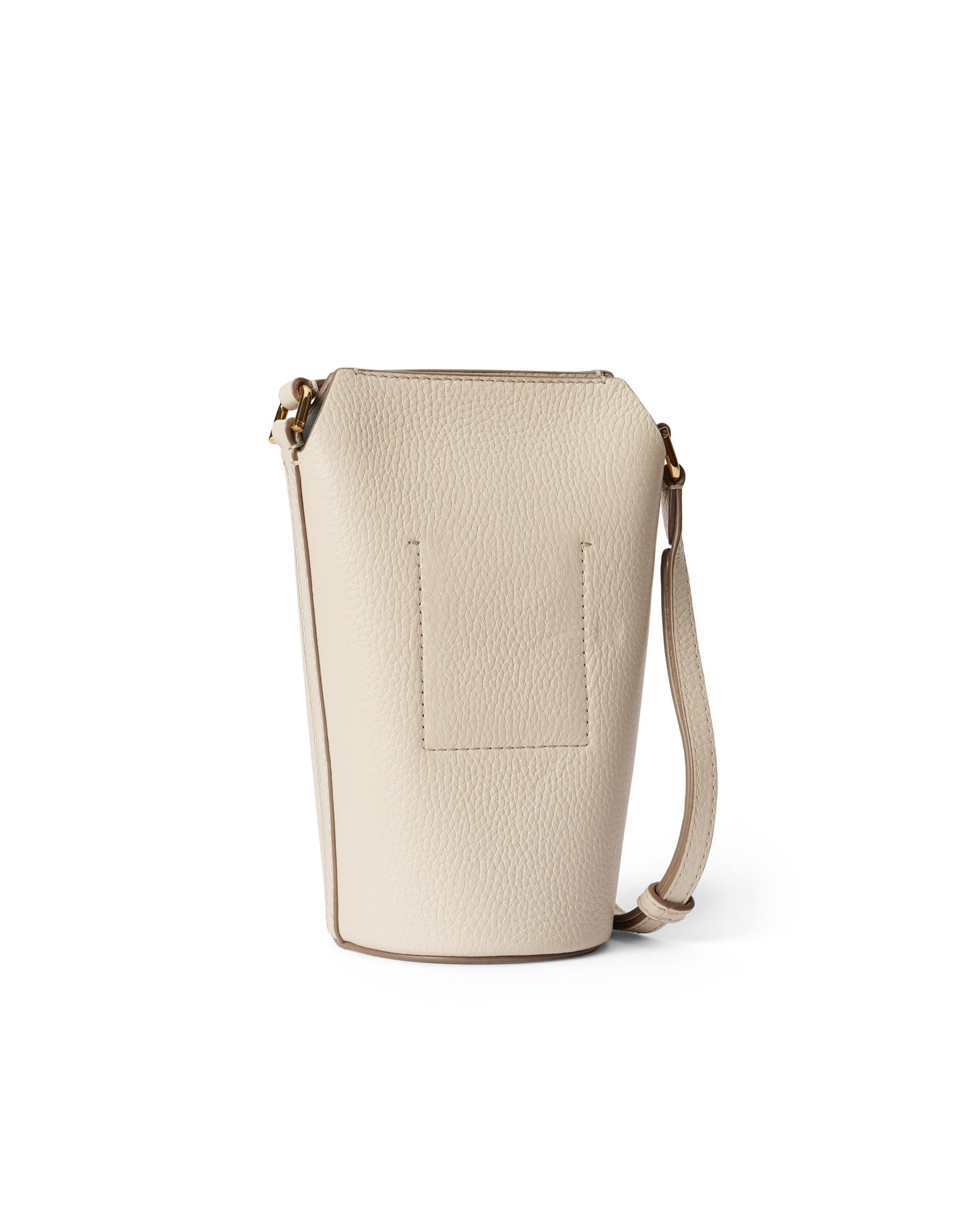 ECCO Pot Bag Pebbled Leather - Beis - Back