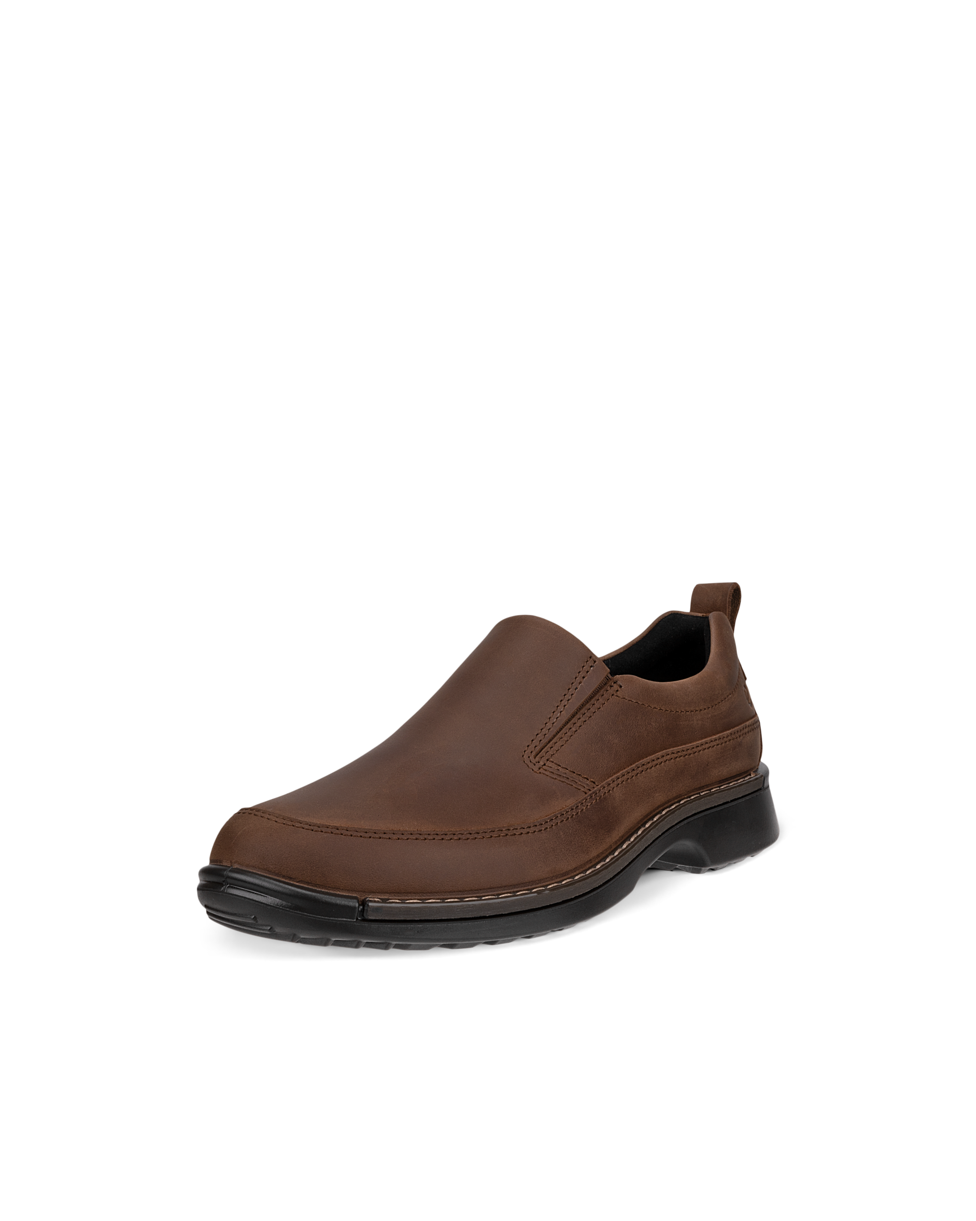 Men's ECCO® Fusion Nubuck Slip-On - Brown - Main