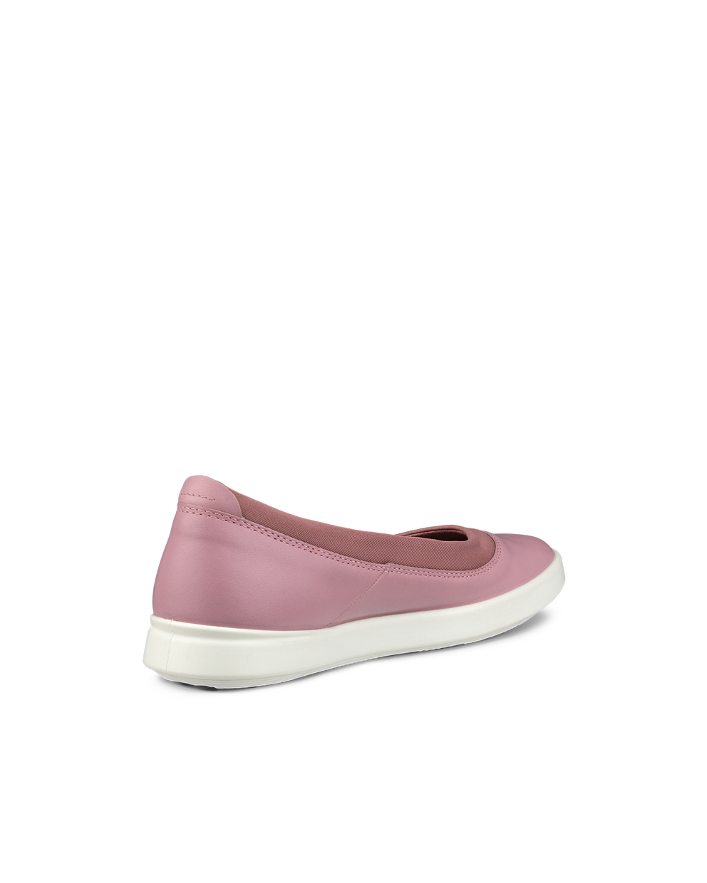 ECCO® Barentz ballerines en cuir pour femme - Rouge - Back