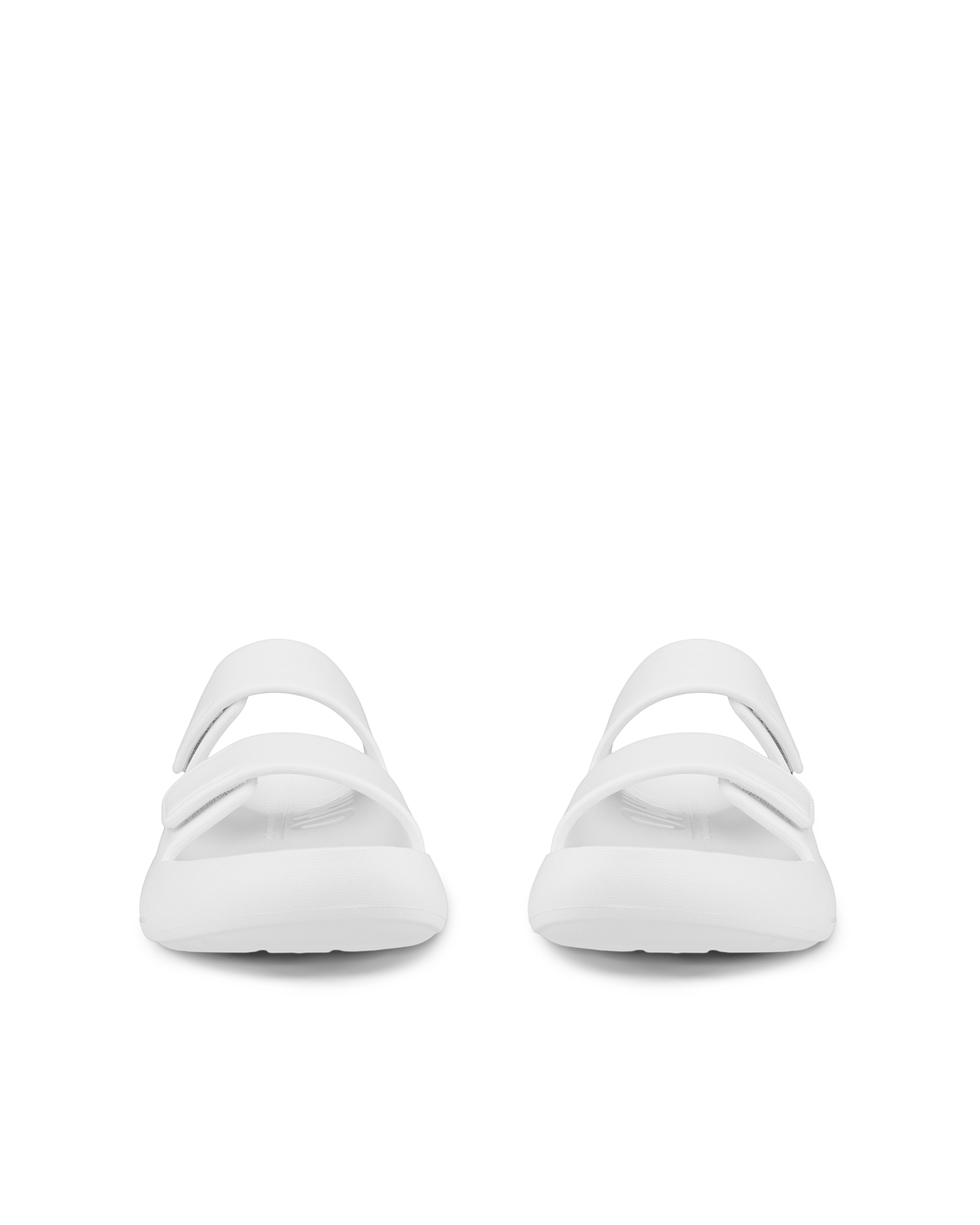 ECCO® Cozmo E sandale deux brides unisex - Blanc - Front pair