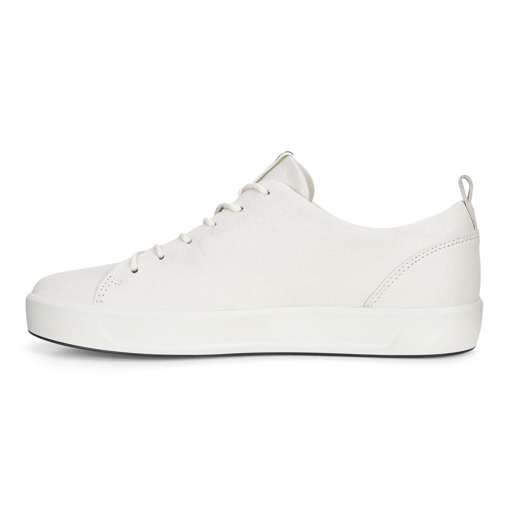 ECCO Womens Soft 8 Lace-ups - White - Inside