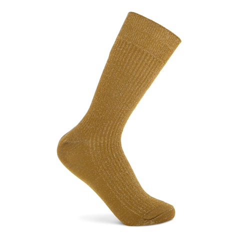 ECCO Women's Ribbed Socks - Brown - Detail-1
