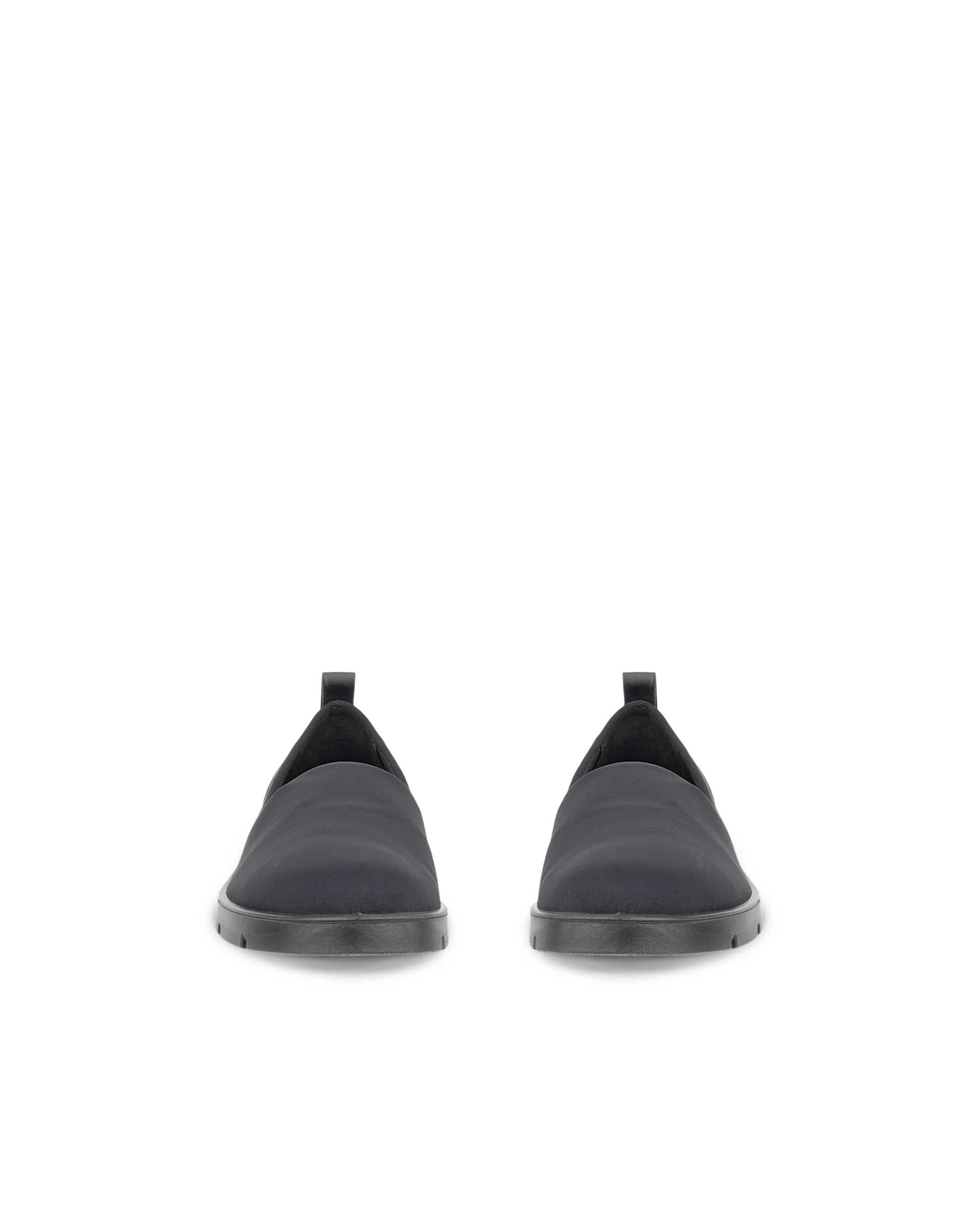 ECCO® Bella chaussures toile sans lacet pour femme - Noir - Front pair