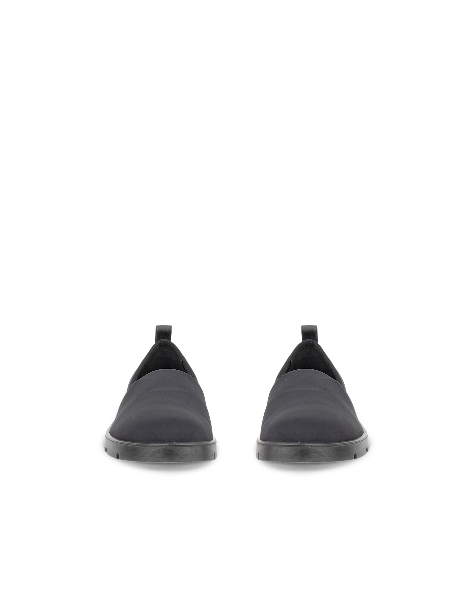 ECCO® Bella chaussures toile sans lacet pour femme - Noir - Front pair
