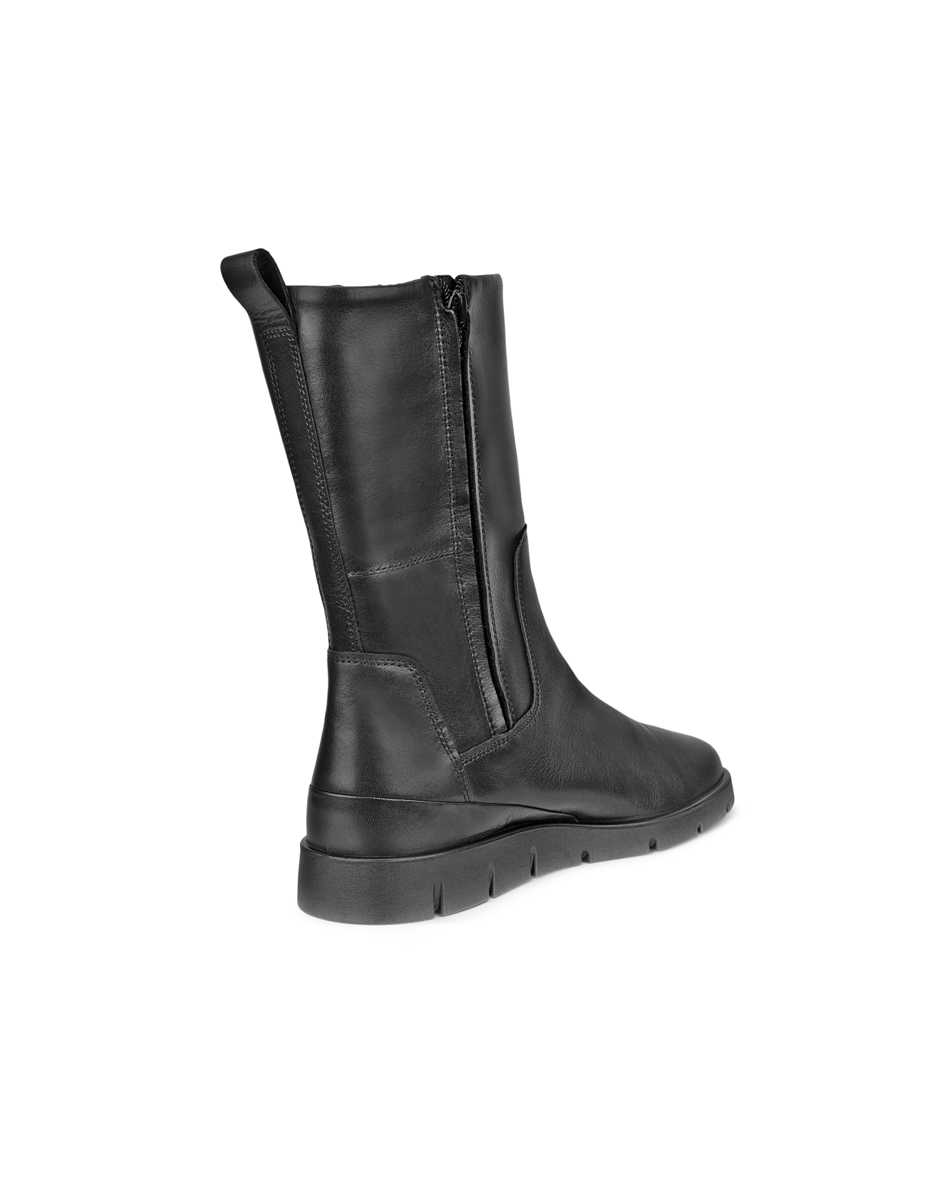 Botas de caña alta de piel ECCO® Bella para mujer - Negro - Back