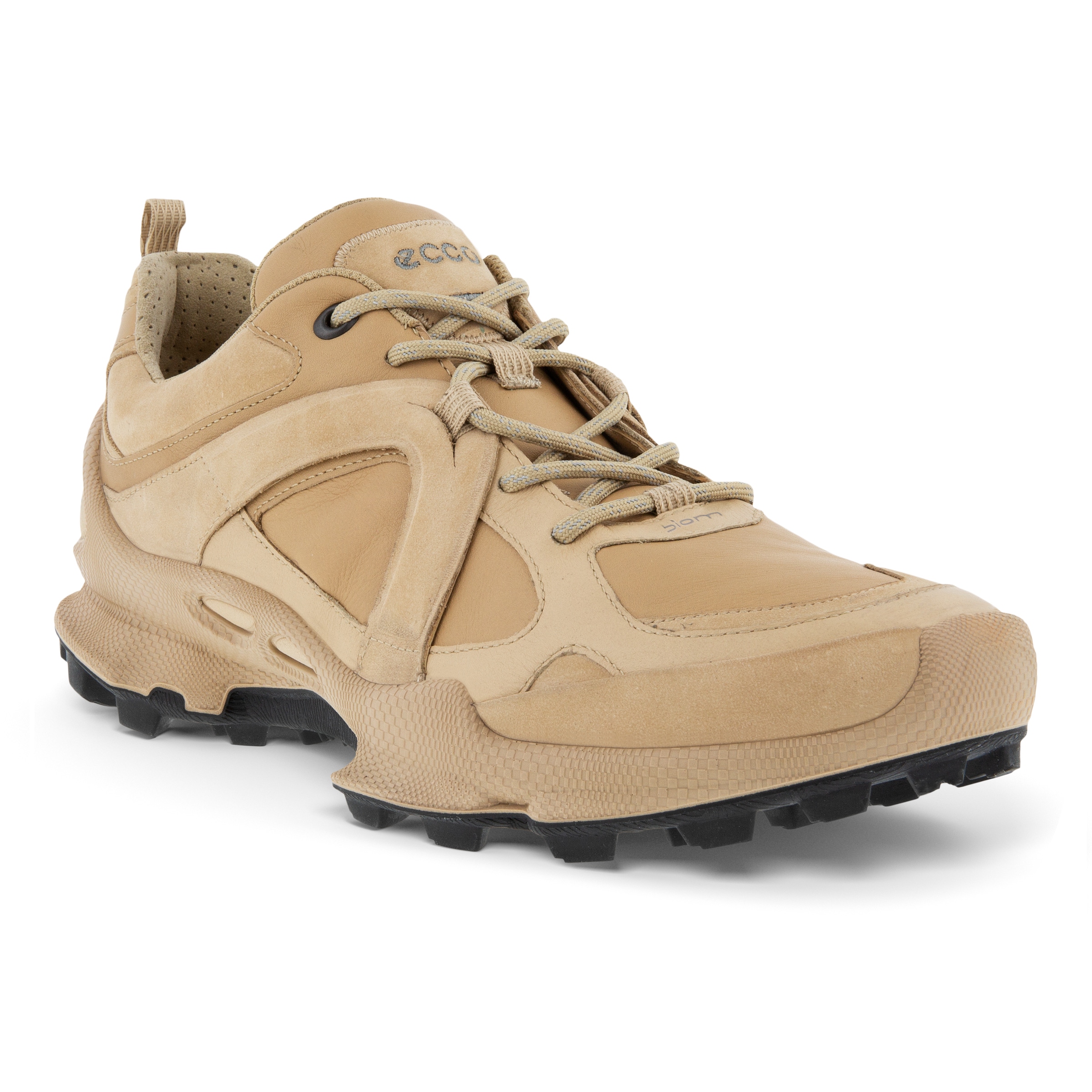 ECCO BIOM C Trail Low メンズ レザーアウトドアスニーカー - ベージュ - Main