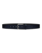 ECCO® Ceinture en cuir pour homme - Bleu - Main