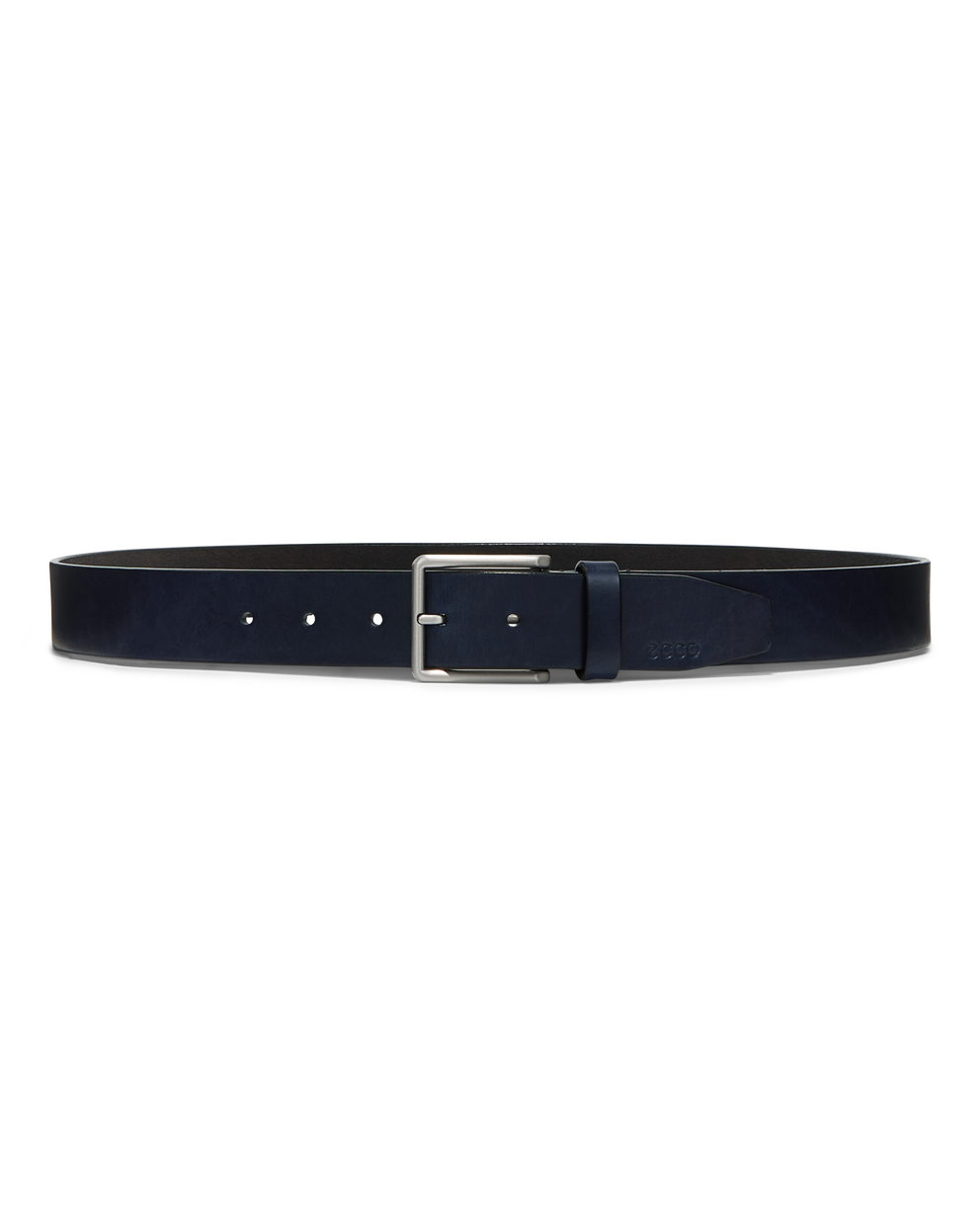 Men's ECCO® Leather Belt - Blue - Main