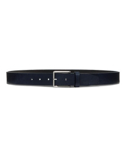 ECCO® Ceinture en cuir pour homme - Bleu - Main