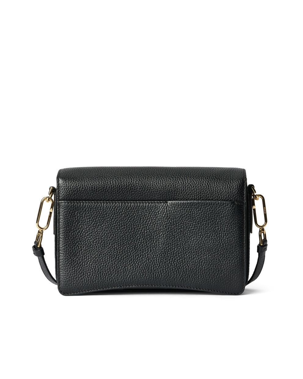 ECCO® Leather Pinch Crossbody Bag - Black - Back