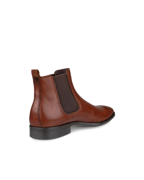 ECCO Men's Citytray Tall Chelsea Boots - Brown - Back