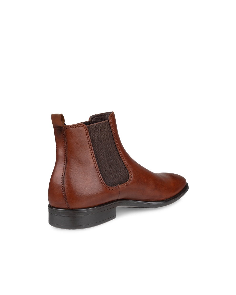 Men's ECCO® Citytray Leather Chelsea Boot - Brown - Back