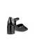 ECCO® Sculpted Sandal LX 55 sandale à talon en cuir pour femme - Noir - Back