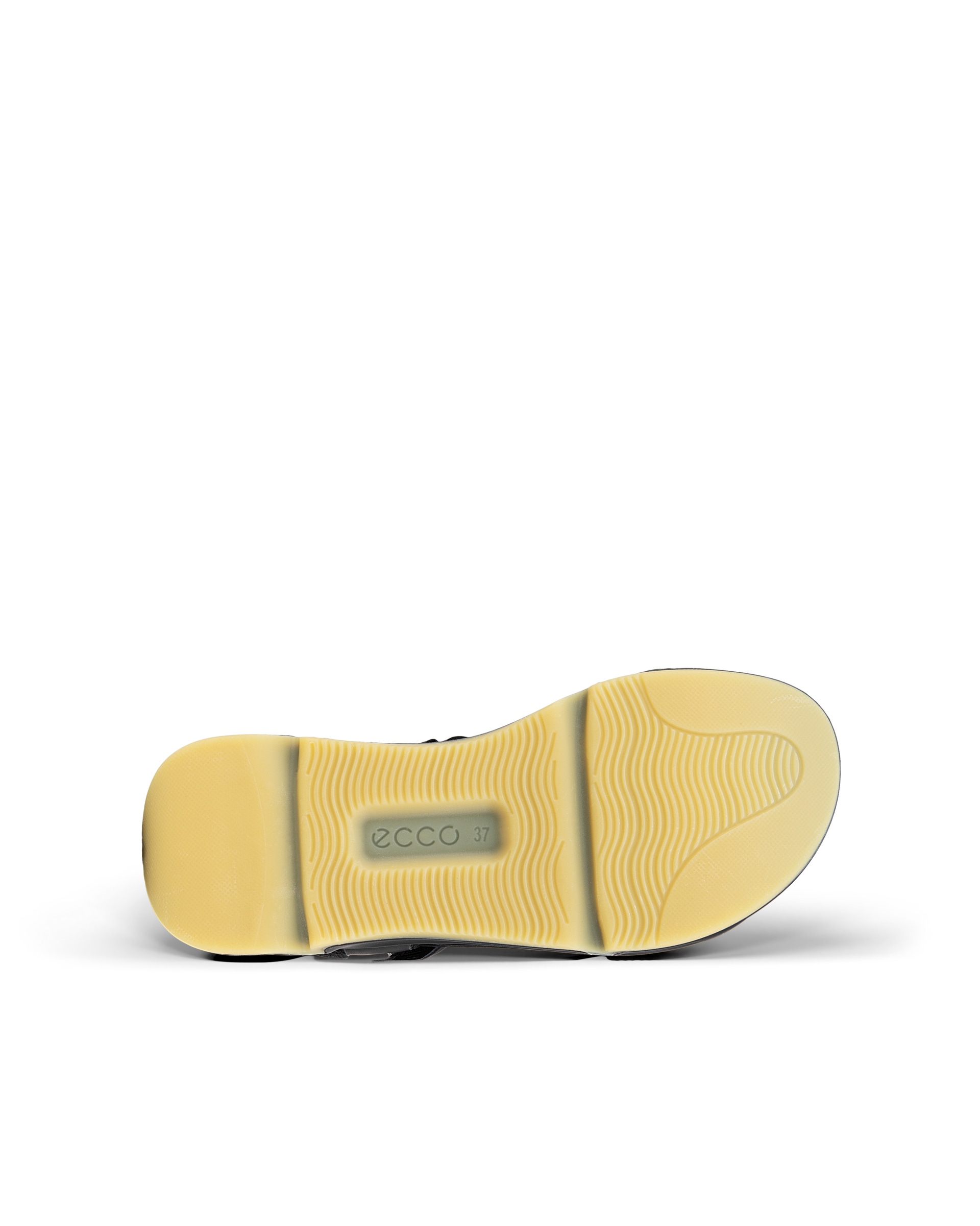 ECCO® Chunky Sandal nahast sandaalid naistele - Must - Sole