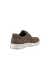 Men's ECCO® S Lite Hybrid Nubuck Derby Shoe - Brown - Back