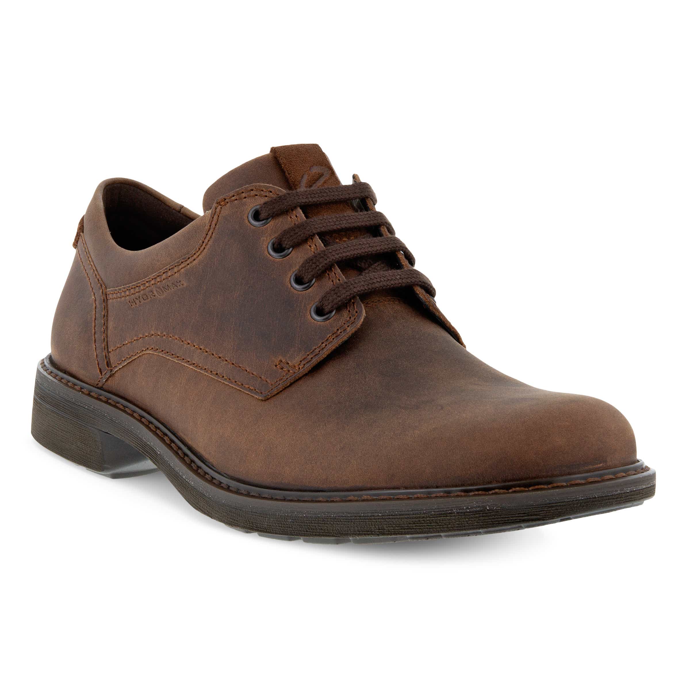 Zapatos Derby de nobuk ECCO® Turn para hombre - Marrón - Main