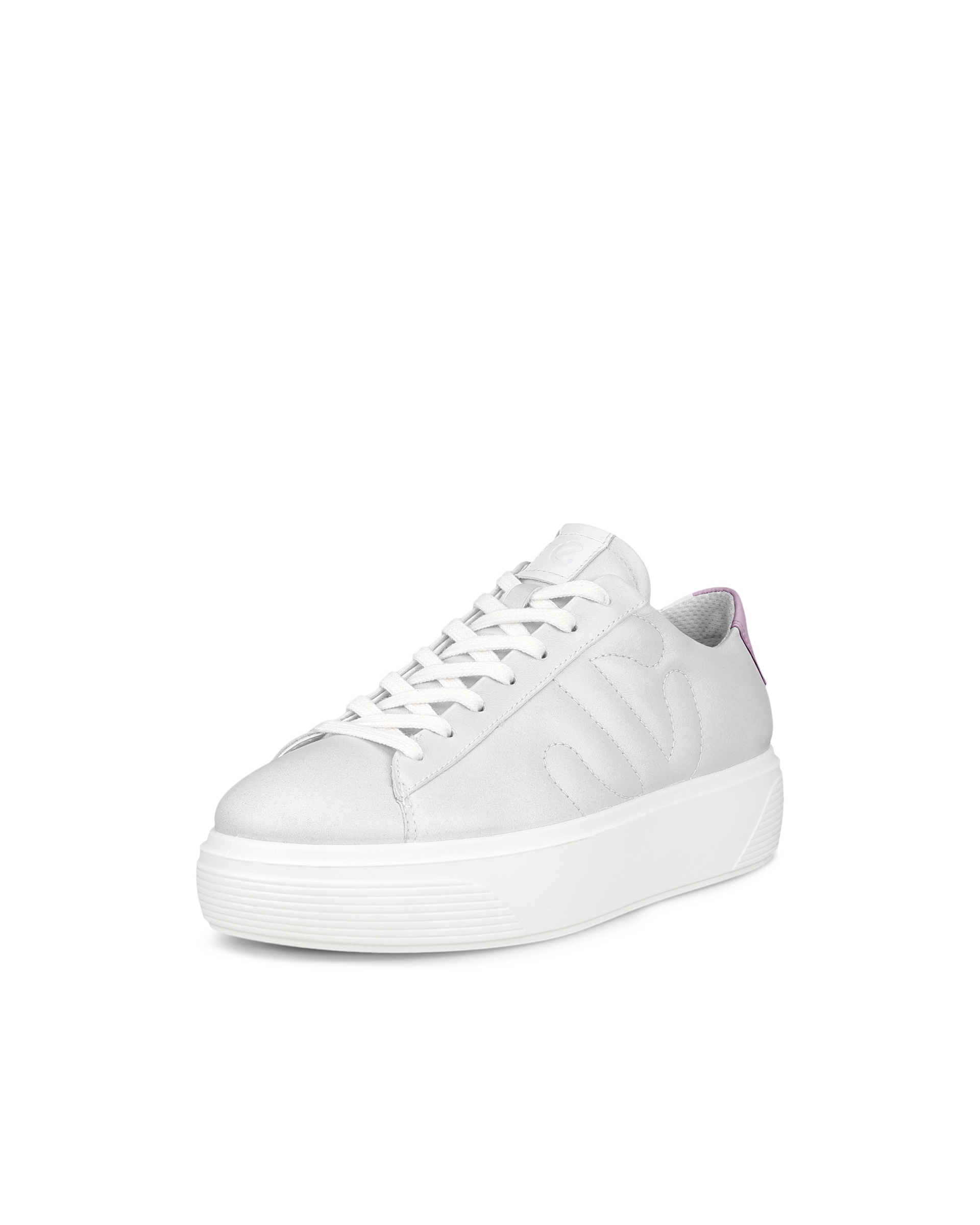 ECCO STREET PLATFORM WOMEN'S SNEAKER - White - Main